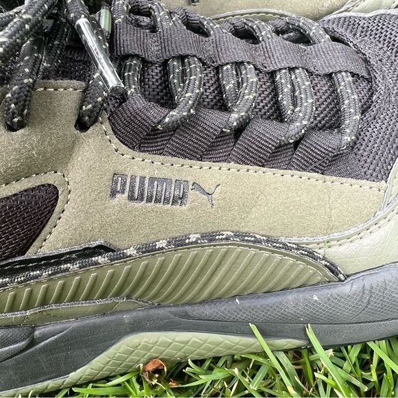 Puma X-Ray 2 Square Mid Winter Sneaker Boot Sz 11 Green / Black - Picture 9 of 15